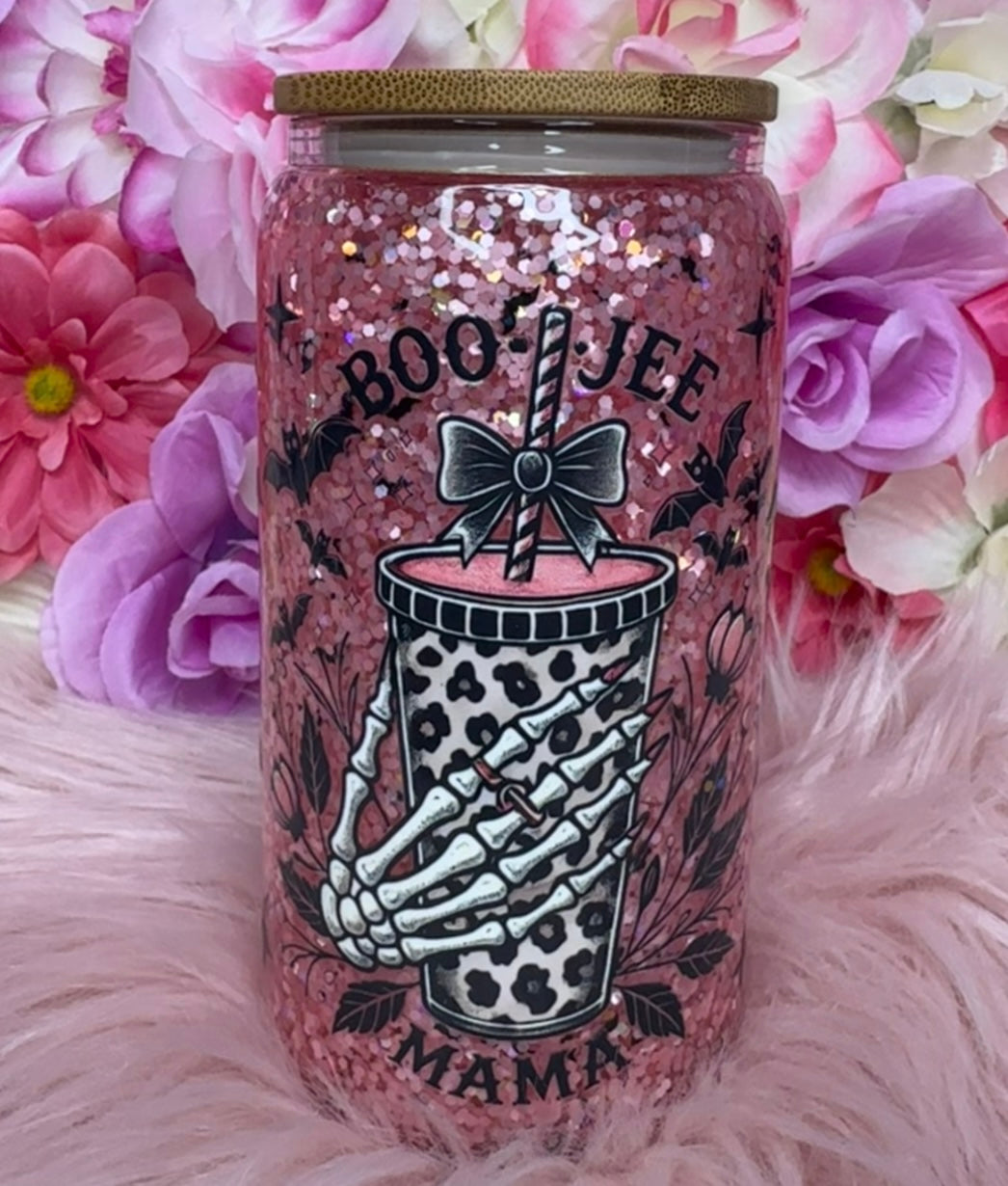 16 oz Snowglobe Cup
