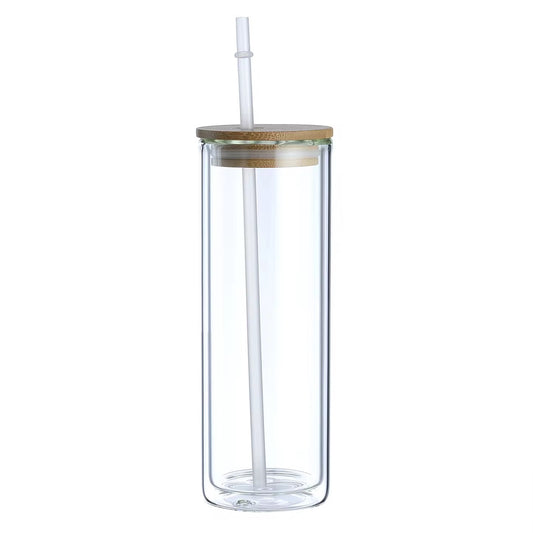 25 oz Straight Glass Snowglobe
