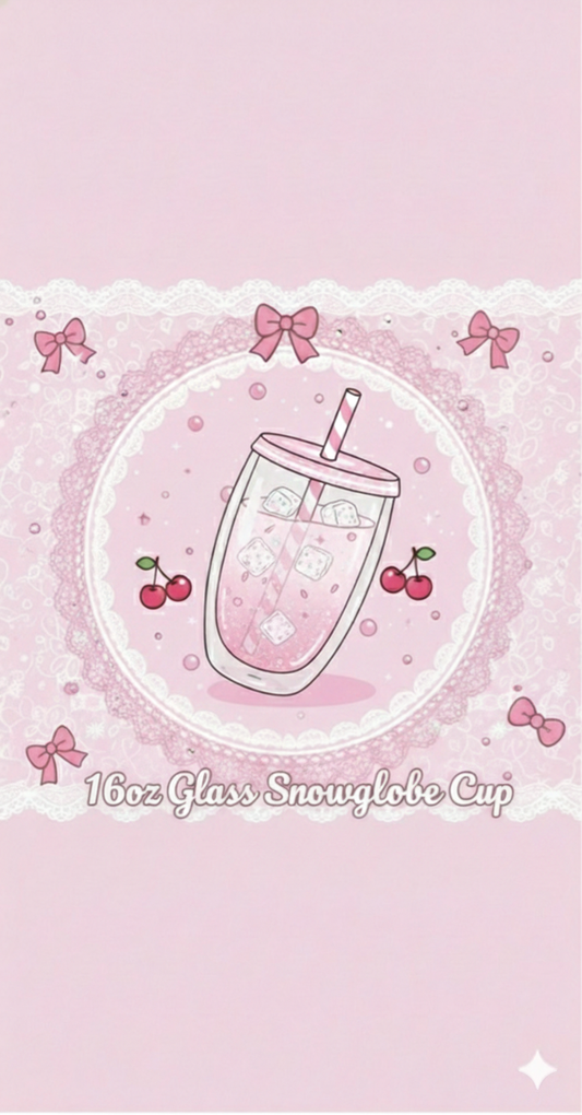 16 oz Snowglobe Cup